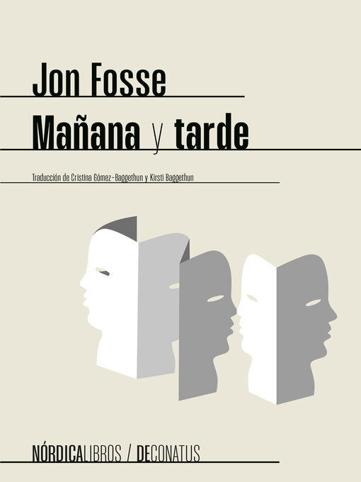 Title details for Mañana y tarde by Jon Fosse - Available